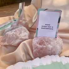 Load image into Gallery viewer, Rose Quartz Card Holder