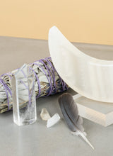 Load image into Gallery viewer, Luminous White Onyx Moons