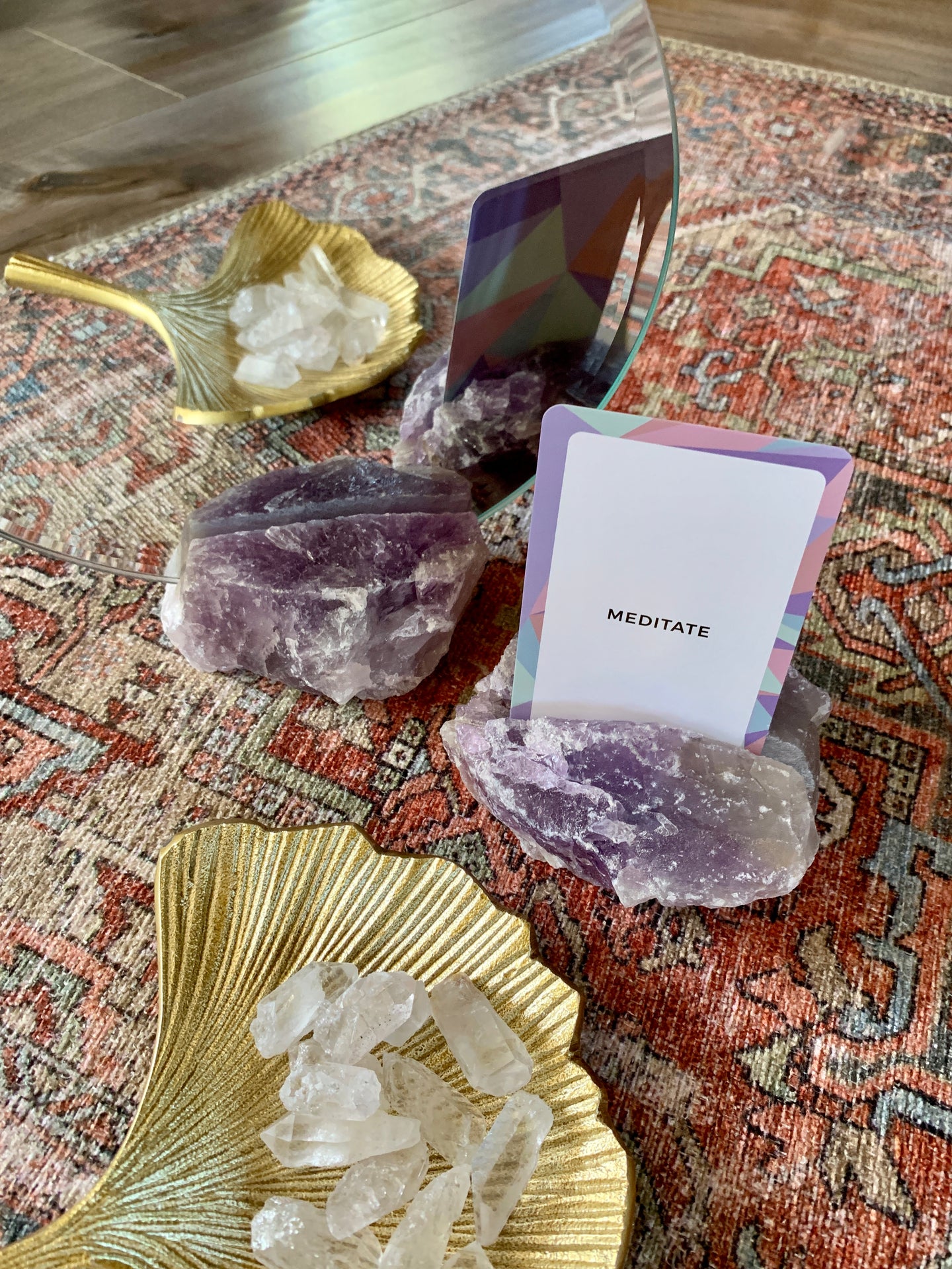 Amethyst Card Holder