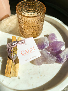 'CALM' Cleansing Bundle - Palo Santo + Amethyst