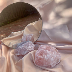 Rose Quartz Card Holder